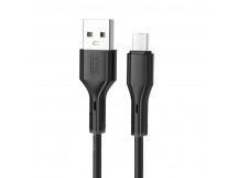 Кабель USB - Type-C XO NB230 (2.4A) Черный