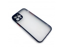 Чехол для Apple iPhone 12 ProMax чёрный/прозрачный, шт