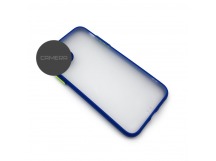 Чехол для Apple iPhone XR синий/прозрачный, шт