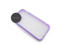 Чехол для Apple iPhone XR фиолетовый/прозрачный, шт