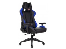 Кресло игровое Zombie VIKING 5 AERO черный/синий эко.кожа с подголов. крестов. Пластик [02.09], шт
