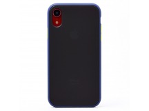Чехол-накладка - PC035 для "Apple iPhone XR" (blue) (111683)