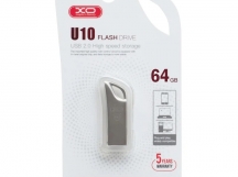 Внешний накопитель USB 2.0 XO U10 64Gb, серебристый