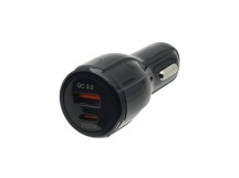 АЗУ с выходом USB P32 38W (PD20W/QC18W/1USB/1USB C) черное