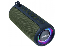 Колонка-Bluetooth Perfeo "TELAMON" FM, MP3 USB/TF, AUX, TWS, LED, HF, 40Вт, 4400mAh, зелёный