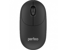 Мышь Perfeo беспров. оптич. "SLIM", 3 кн, DPI 1200, USB, чёрн.
