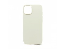 Чехол Silicone Case NEW без лого для Apple iPhone 15 Plus/6.7 (009) белый