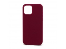 Чехол Silicone Case NEW без лого для Apple iPhone 15/6.2(057) бордовый