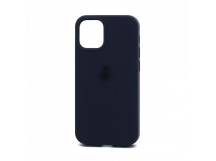Чехол-накладка Silicone Case NEW с лого для Apple iPhone 15 Plus/6.7 (008) темно-синий