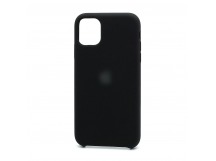 Чехол-накладка Silicone Case NEW с лого для Apple iPhone 15 Plus/6.7 (018) черный