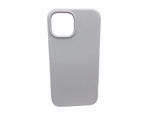 Чехол iPhone 15 Plus Silicone Case Full (No Logo) №09 в упаковке Белый