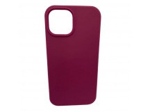 Чехол iPhone 15 Plus Silicone Case Full (No Logo) №52 в упаковке Бордовый