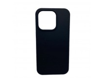 Чехол iPhone 15 Pro Max Silicone Case Full (No Logo) №18 в упаковке Черный