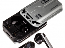 Наушники Bluetooth XO G11, в кейсе, сенсорные, цвет серый