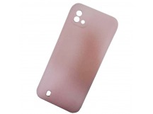 Чехол силиконовый Realme C11 Silicone Cover пудровый