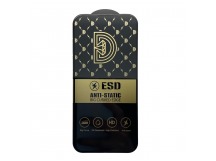 Защитное стекло Golden Diamond ESD 0.4mm Apple iPhone 15 Pro Max тех. упак. Черное