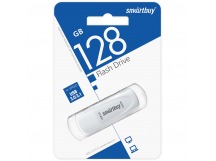 128GB накопитель  USB3.0 Smartbuy Scout белый