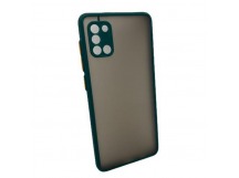 Чехол Samsung A31 (2020) Противоударный Матовый Темно-Зеленый