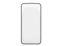 Защитное стекло "Стандарт" для iPhone 15 Plus Черный (Полное покрытие)