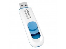 Флэш накопитель USB 16 Гб A-Data C008 (white/blue) (116010)
