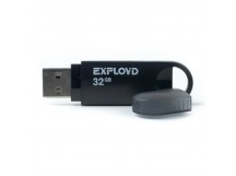Флэш накопитель USB 32 Гб Exployd 570 (black) (74402)