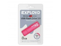 Флэш накопитель USB 8 Гб Exployd 620 (red) (222585)