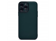 Чехол-накладка - PC084 экокожа для "Apple iPhone 13 Pro Max" (green) (219670)