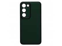 Чехол-накладка - PC084 экокожа для "Samsung SM-S911 Galaxy S23" (green) (219690)
