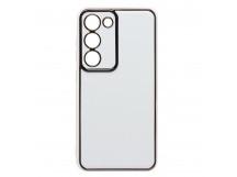 Чехол-накладка - PC084 экокожа для "Samsung SM-S911 Galaxy S23" (white) (219688)