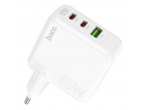 Сетевое зарядное устро Hoco C115A PD65W (2C1A), цвет белый