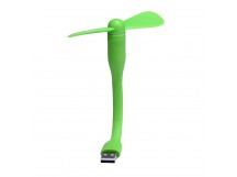 Гибкий USB-вентилятор (зеленый) 