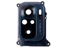 Стекло камеры для Xiaomi Redmi Note 10/10S/Poco M5s (M2102K7AG/M2101K7BNY/2207117BPG) в сборе с рамкой Черный