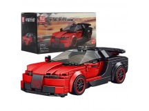 Конструктор Mould King 27027 Bugatti Veyron (красный)