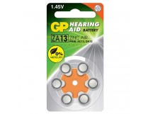 Элемент питания для слухового аппарата "GP" ZA 13