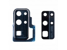 Стекло камеры для Huawei Honor 30 (BMH-AN10) в сборе с рамкой Черный