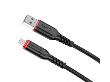 Кабель USB - Micro USB HOCO X59 "Victory" (2.4А, 200см) черный