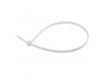 Хомут-стяжка нейлоновая с тройным замком Rexant 250x4,8 мм, белая (упак. 100 шт), упак