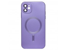 Чехол-накладка - SM020 Matte SafeMag для "Apple iPhone 12" (purple) (221323)
