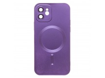 Чехол-накладка - SM020 Matte SafeMag для "Apple iPhone 12" (purple) (221323)