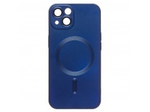 Чехол-накладка - SM020 Matte SafeMag для "Apple iPhone 14" (dark blue) (219527)