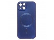 Чехол-накладка - SM020 Matte SafeMag для "Apple iPhone 14" (dark blue) (219527)