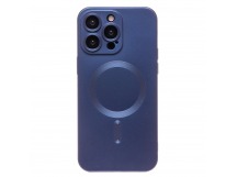 Чехол-накладка - SM020 Matte SafeMag для "Apple iPhone 15 Pro Max" (dark blue) (221321)