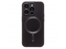 Чехол-накладка - SM020 Matte SafeMag для "Apple iPhone 15 Pro" (black) (221313)