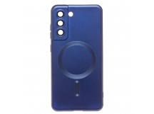 Чехол-накладка - SM020 Matte SafeMag для "Samsung Galaxy S21 FE" (dark blue) (221326)