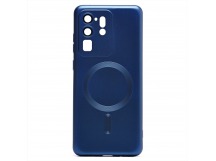 Чехол-накладка - SM020 Matte SafeMag для "Samsung SM-G988 Galaxy S20 Ultra" (dark blue) (221355)