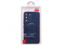Чехол-накладка - SM020 Matte SafeMag для "Samsung SM-S901 Galaxy S22" (dark blue) (221341)