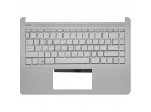 Топ-панель HP 340S G7 серебряная с подсветкой