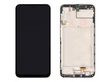 Дисплей для Samsung A245F Galaxy A24 в рамке + тачскрин (черный) 100%