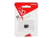 Micro SDHC карта памяти 16ГБ SmartBuy Class 10