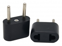 Переходник на евро вилку Smartbuy 10A 250B (SBE-10-S07-b) (черный)